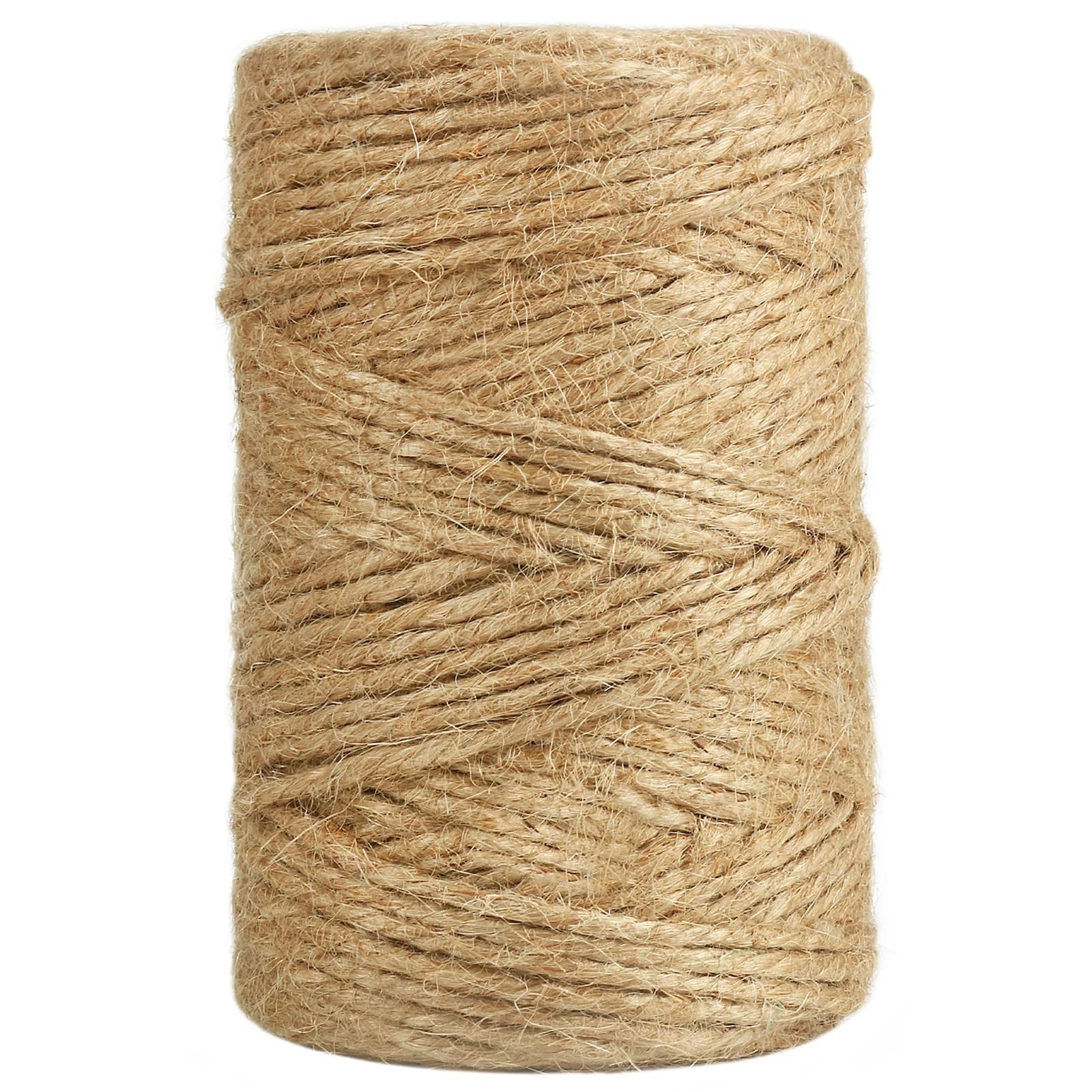 Vivifying Jute Twine, 328 Feet 3mm Strong Natural Garden Twine for Climbing P…
