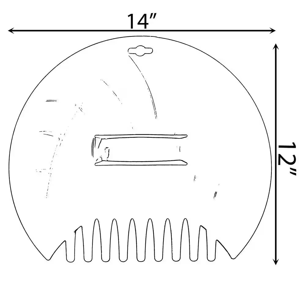 12 In. Plastic Handle Decorative Pair of Leaf Scoops, Hand Rakes for Lawn and Ga