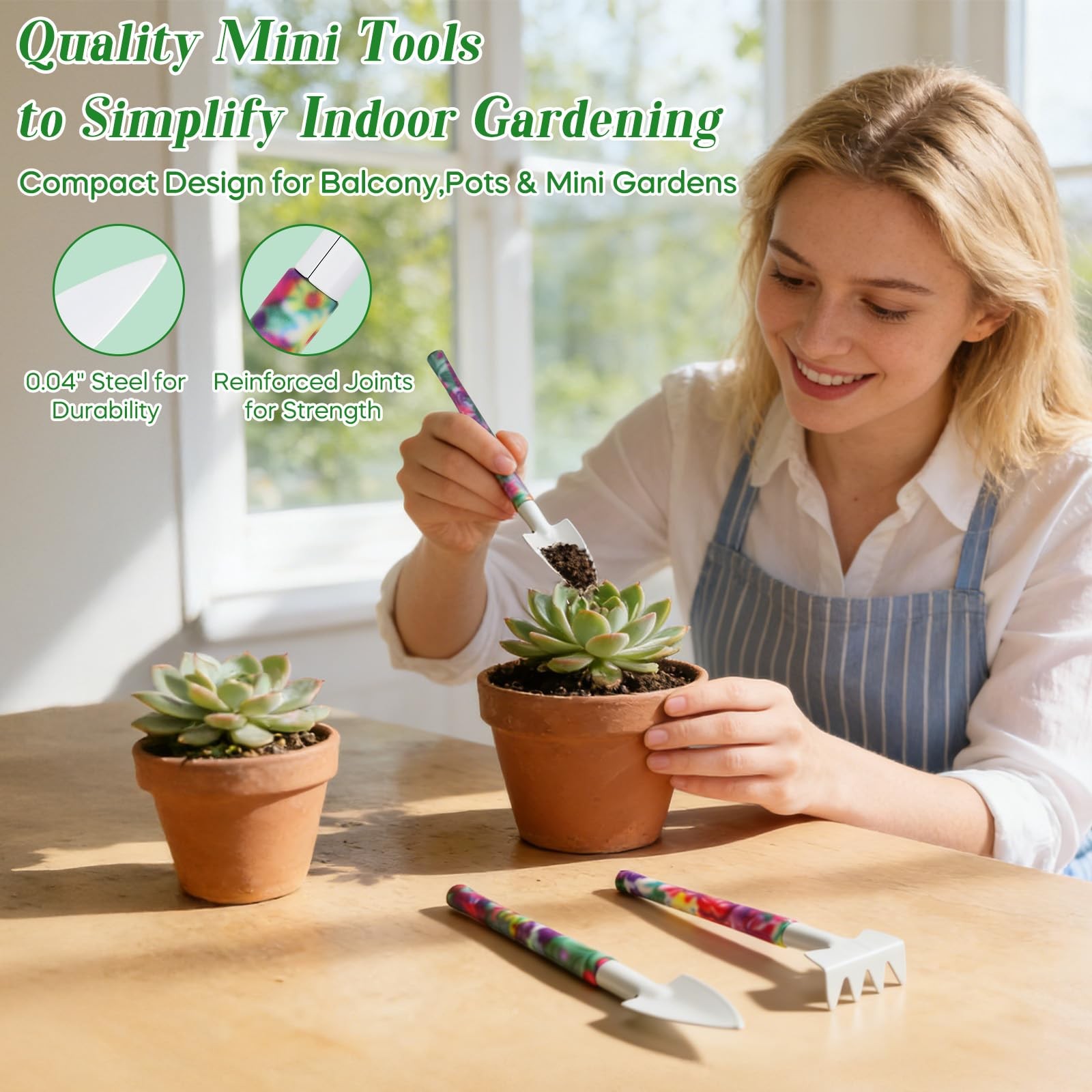 Gardening Gifts for Women, Gardening Tools for Mom Grandma Wife, 10 Pcs Garde…