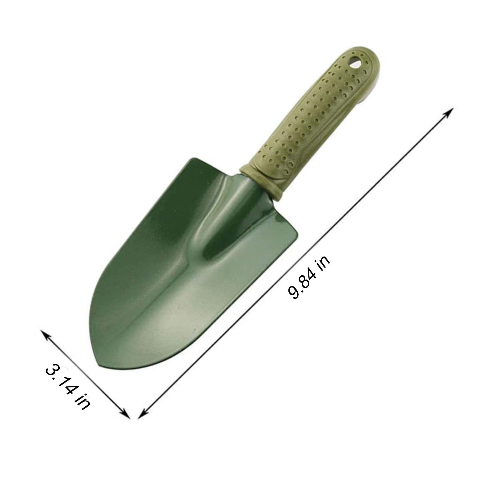 Garden Tool Shovel for Digging Gardening Trowel for Lawn Planting Alloy Spade…
