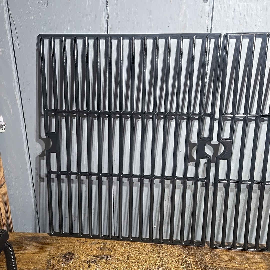 Porcelain Cast Iron Cooking Grid Grates 2pc 14 3/8″ for Ducane Affinity Uniflame