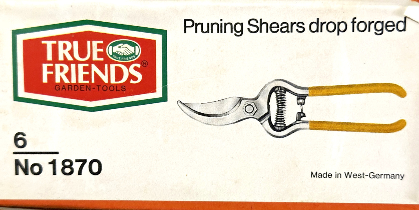 FREUND – TRUE FRIENDS 1870 Box of 6-QTY. Professional Pruning Shears GERMANY
