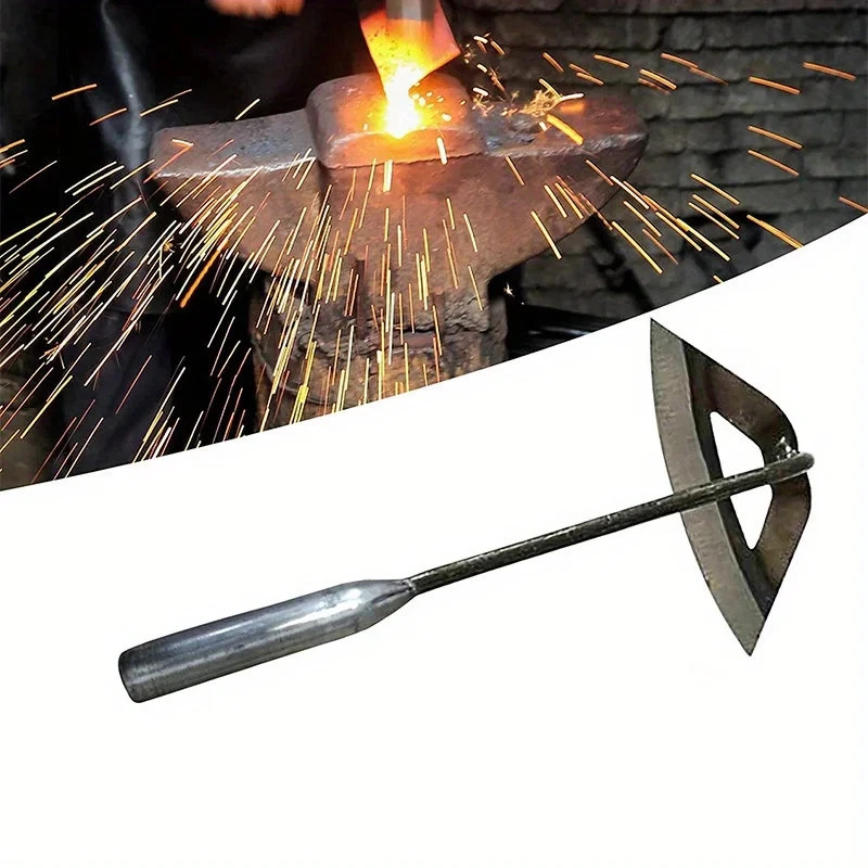 Premium All-Steel Hardened Hollow Hoe – Handheld Weeding Rake Durable and