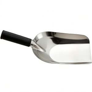 Garden Hand Shovel 11.8″ x 4.5″ Soil Scoop Stainless Steel Transplanter Trowe…