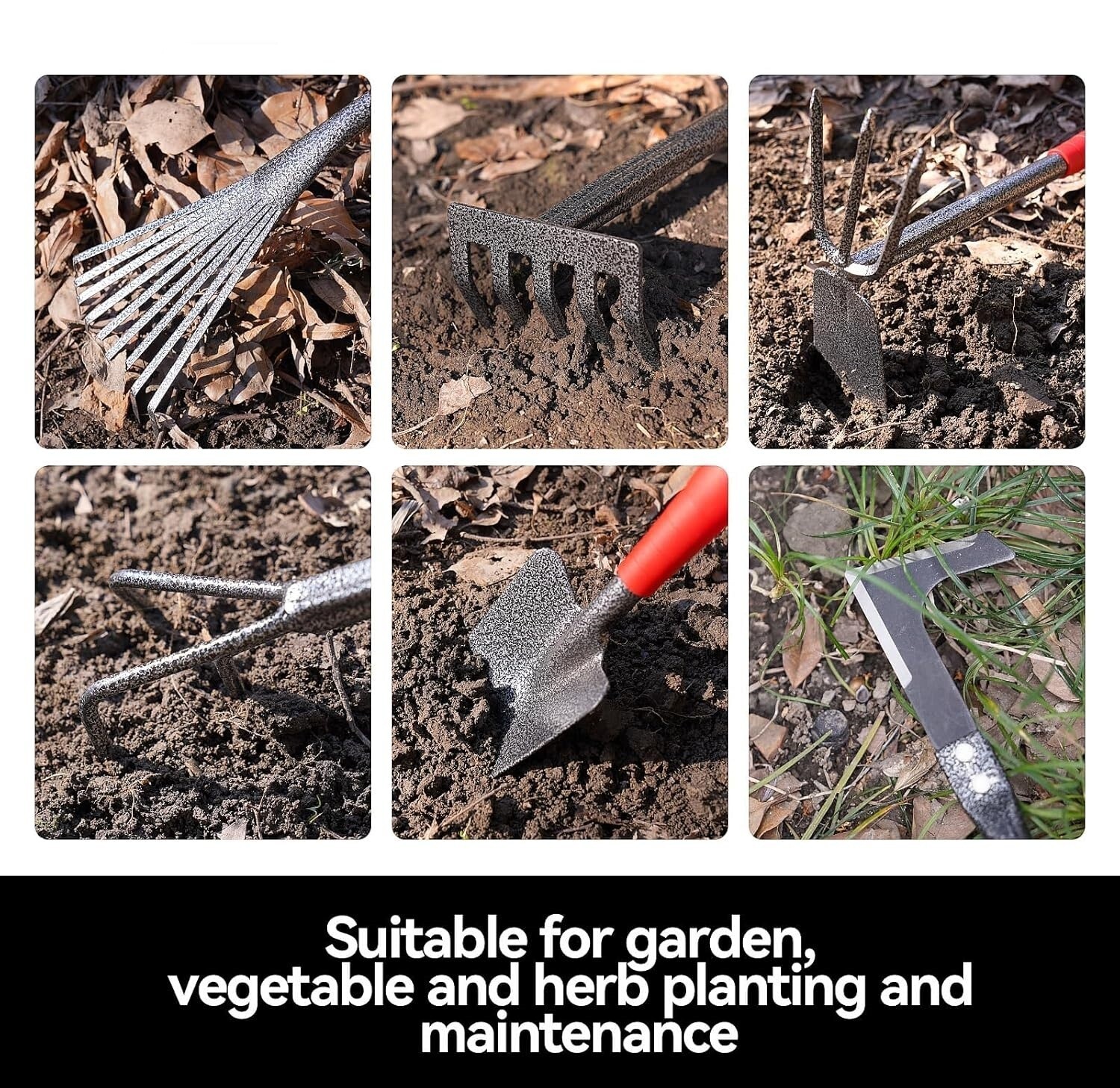 Juego De Herramientas De Jardinería Mujeres Kit Jardinería 6 Pcs Jardinería NEW