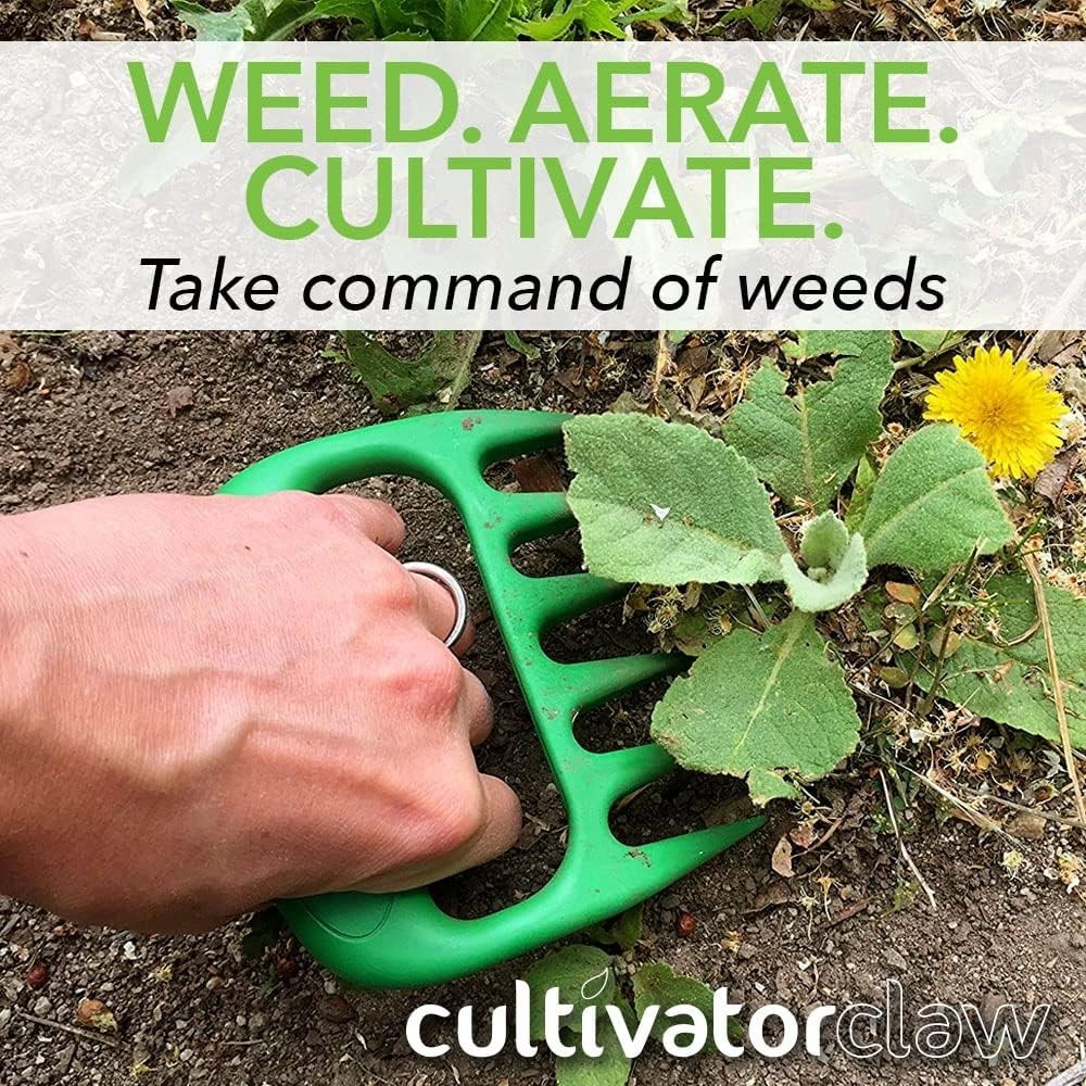 Cultivator Claw Ergonomic Gardening Tool – Lightweight Nylon Weeder, USA-Made