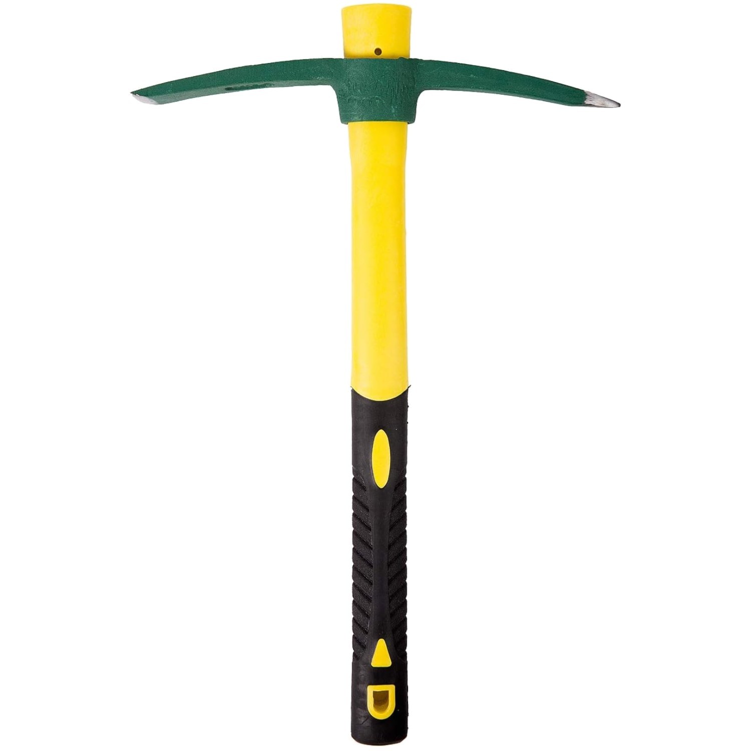 Steel Garden Pick Axe with Fiberglass Handle
