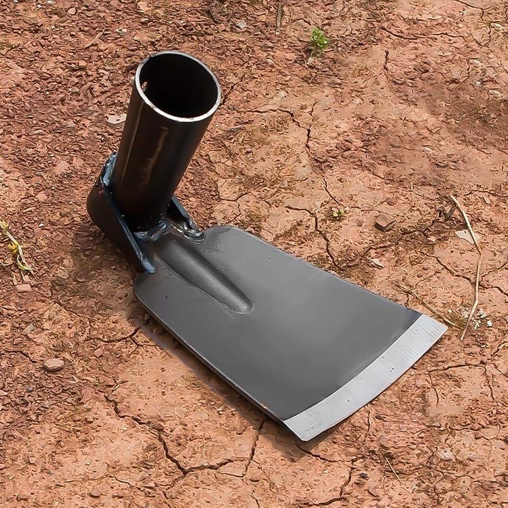 Forged Steel Garden Hoe Heavy-Duty Weeding Digging Tool for Farming & Plantiing