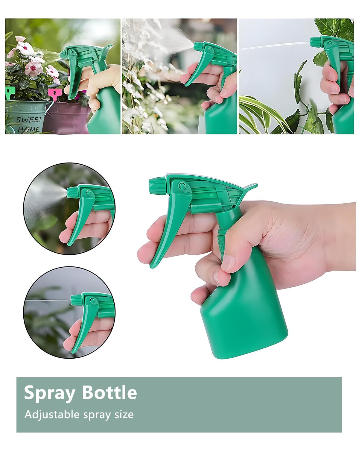 10Pcs Garden Tool Set, Heavy Duty Gardening Tools with Non-Slip Rubber Grip, …