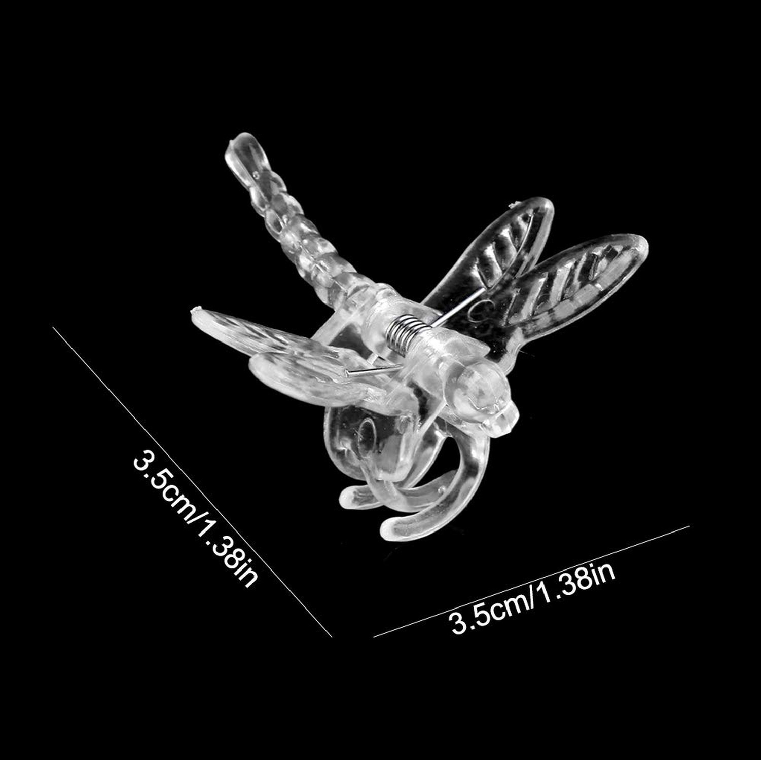 Watris Veiyi 100Pcs Plant Orchid Support, Garden Dragonfly Orchid Clips, Port…