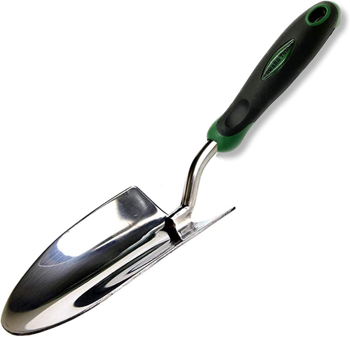 Bend-Proof Garden Trowel – Heavy Duty, Oversized Stainless Steel for Rocky Soils