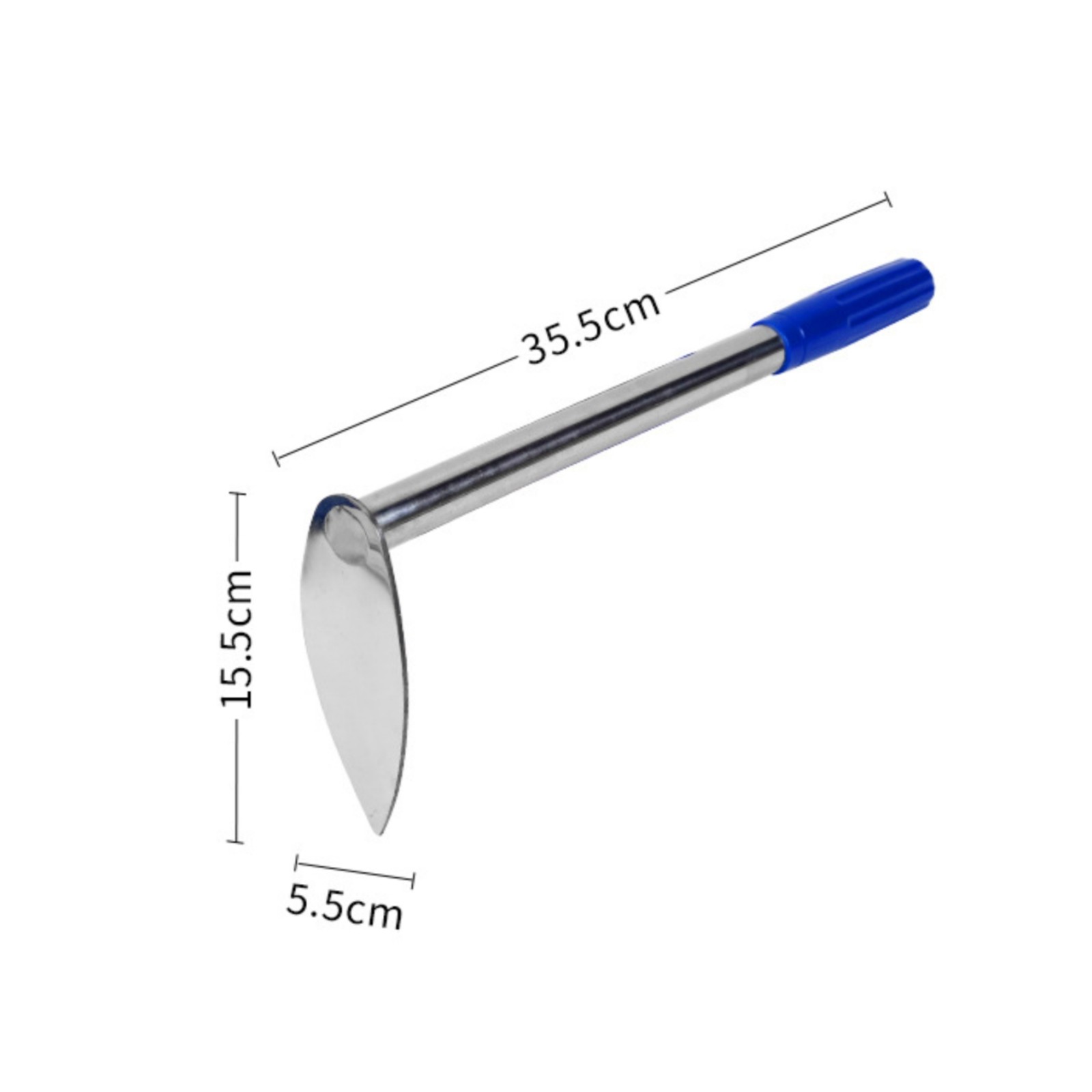 4 Pieces Stainless Steel Hand Hoe Rust Resistant Two-Way Purpose Garden Hoe