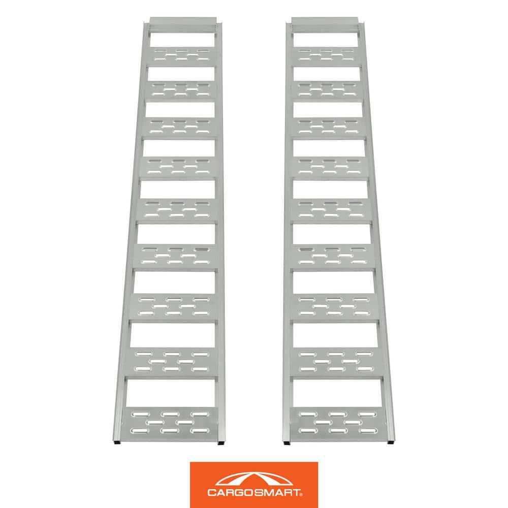12 in. W x 78 in. L 1250 lbs. Capacity Aluminum Straight Fixed Truck Loading ( 2