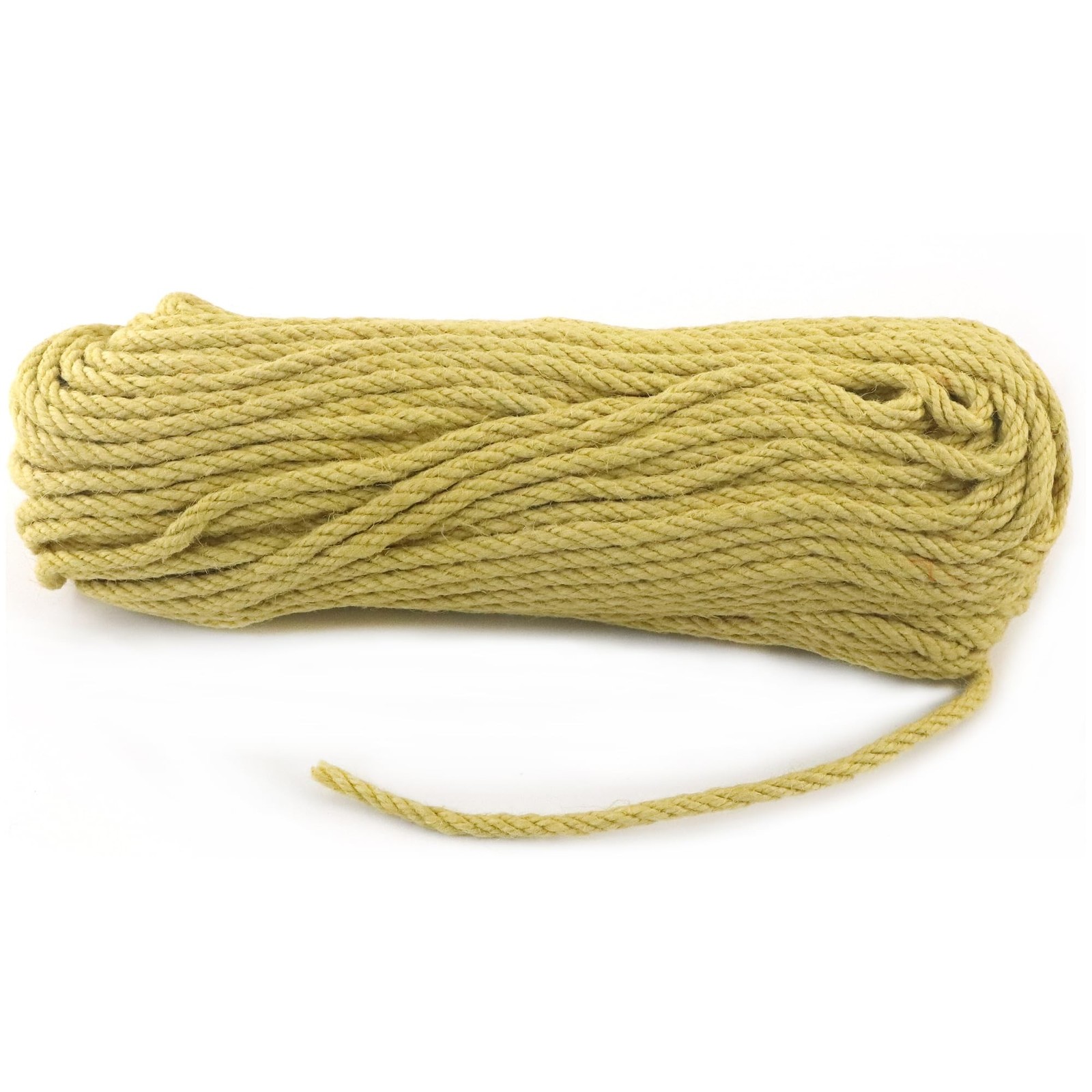 6mm x 150 Feet Yellow Jute Rope, Twine for Gardening Tomato Climbing Plant Ti…