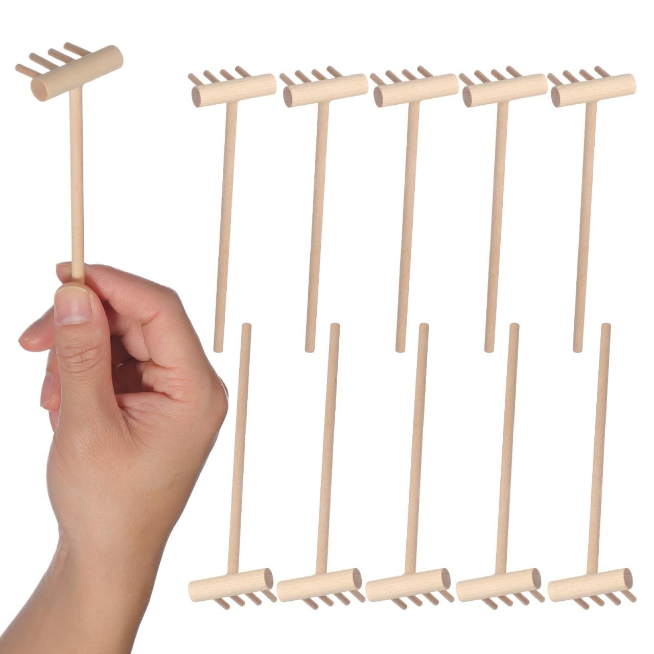 Mini Zen Garden Tool Set – 10pc Sand Rake Kit for Meditation & Feng Shui Decor