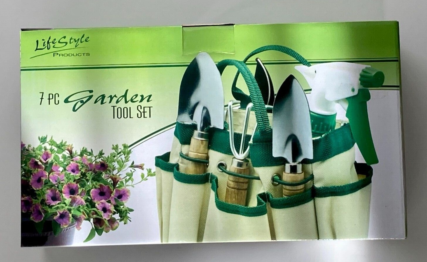 LifeStyle Products 7 Piece Garden Tool Set – New in box