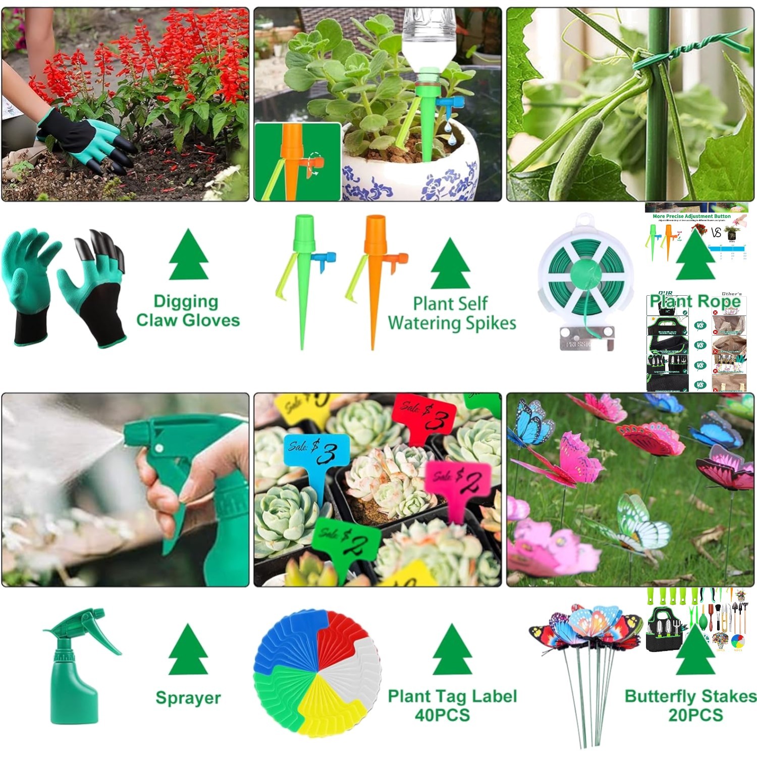 Comprehensive 84-Piece Gardening Tools Set – Durable & Ergonomic Design