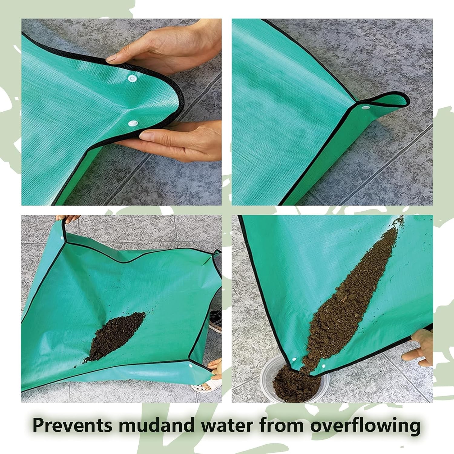 Succulent Mini Gardening Tools Set With Large Transplant Mats Indoor Plant Care