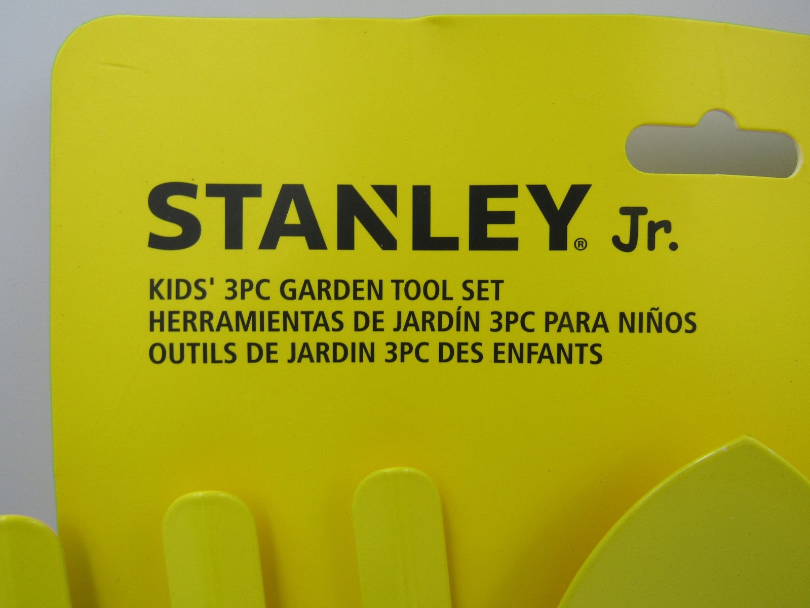 STANLEY Jr. Kid’s Garden Tool Set – Yellow – 3 pcs – NEW