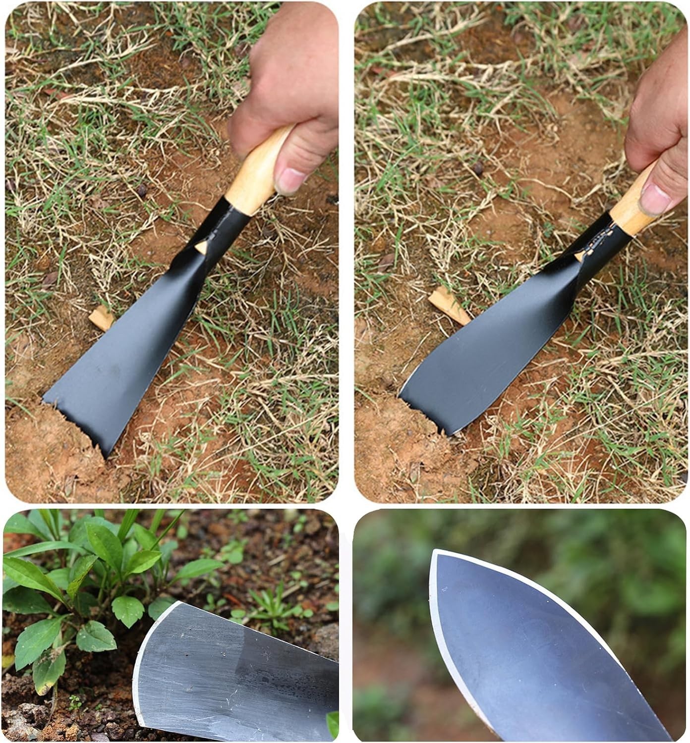 Garden Shovel Trowel Tool Set, 3 Pack Heavy Duty Gardening Tools Set Include …