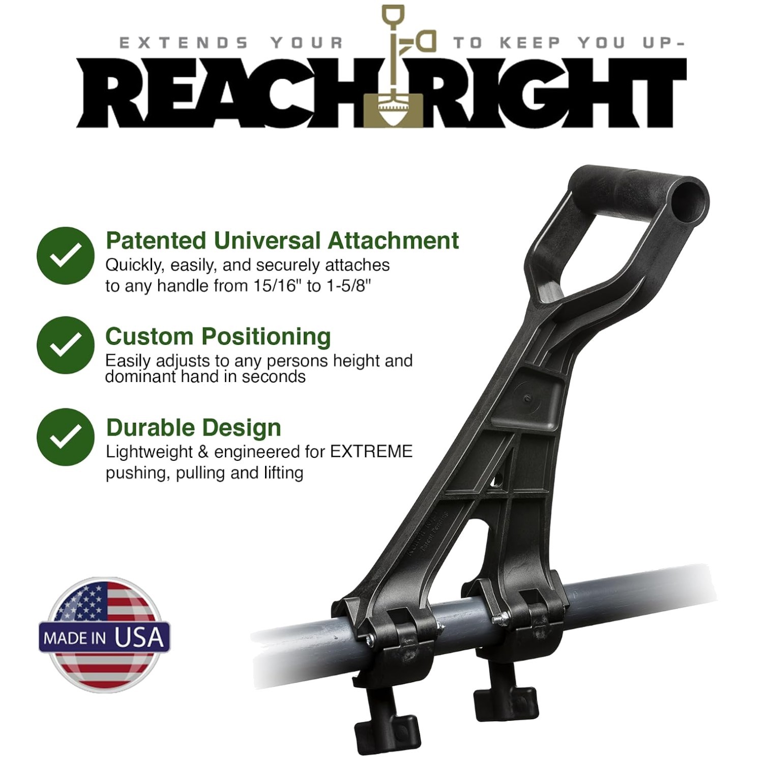 Universal Handle Attachment for Weedeater & Tools