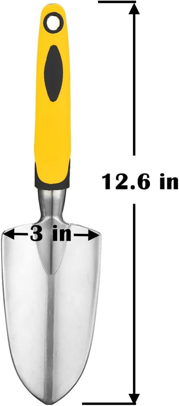 Garden Tool Shovel for Digging Gardening Trowel for Lawn Planting Alloy Spade Pl
