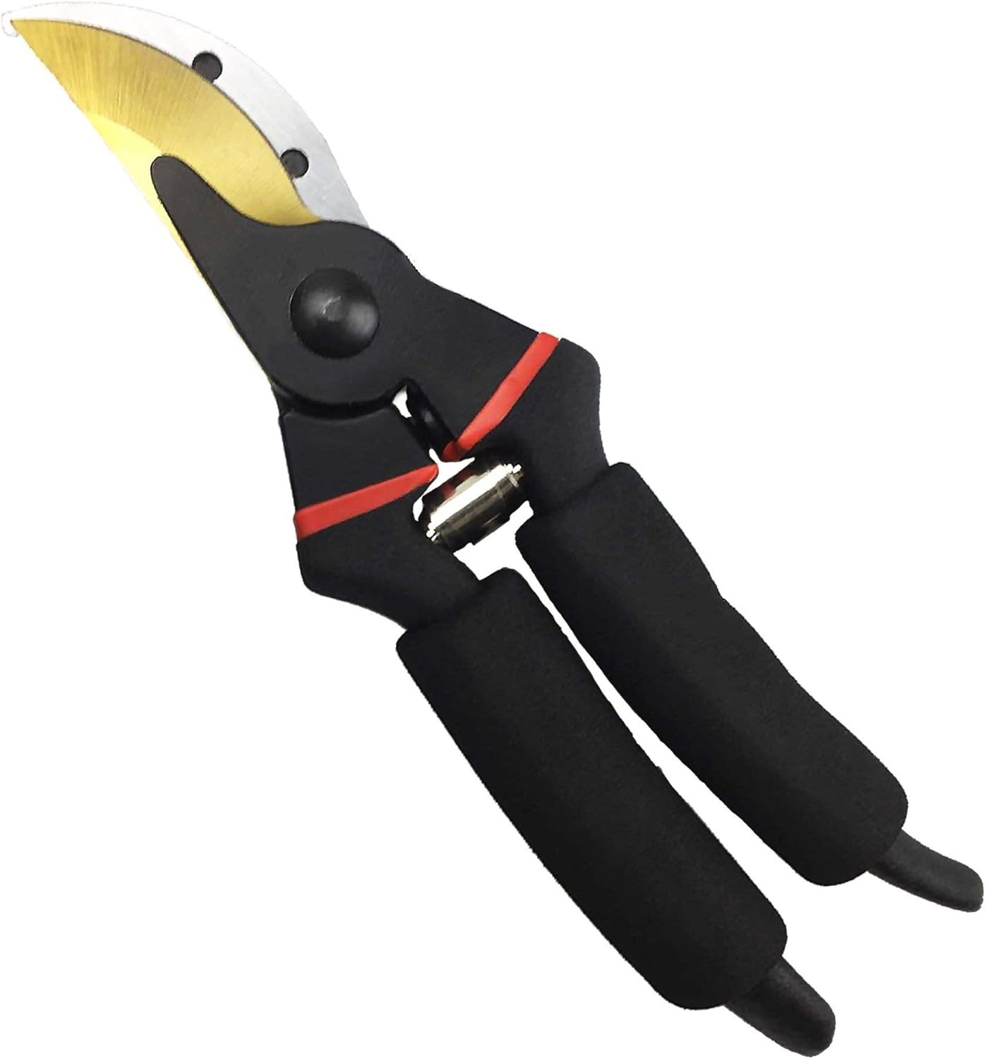 Professional Titanium Bypass Pruners, 8′ Garden Clippers for Precision Cutting