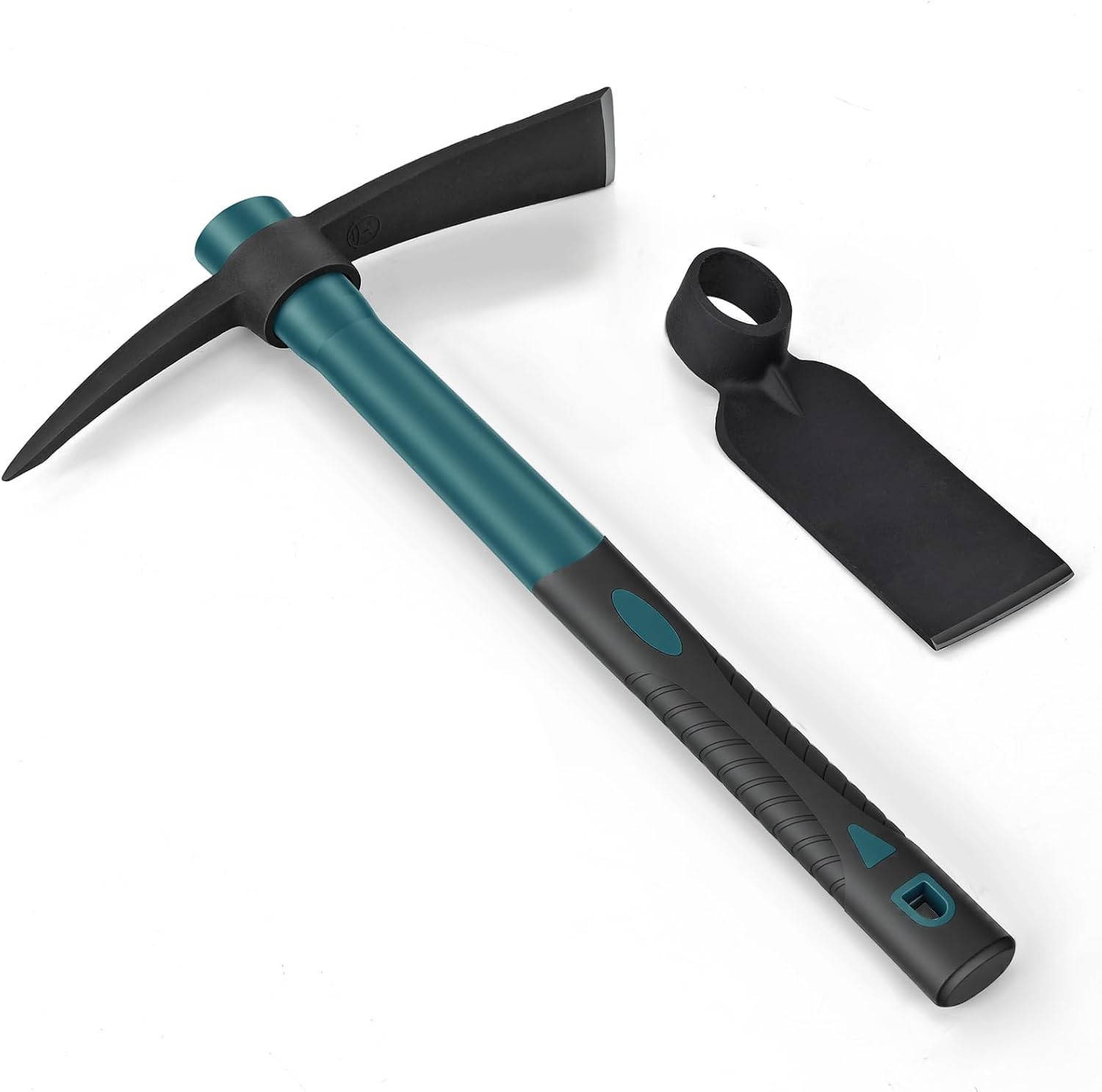 2pcs Gardening Tools with 1pcs Handle Multi-Functional Garden Hoe for Flower Wor