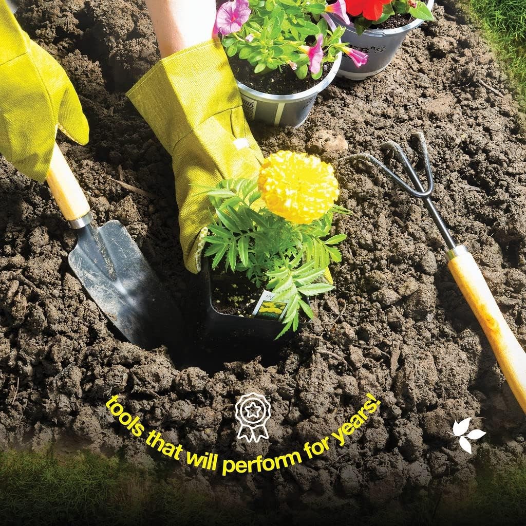 Heavy Duty Gardening Tools Set of 10 – Complete Garden Tool Kit & Equipment