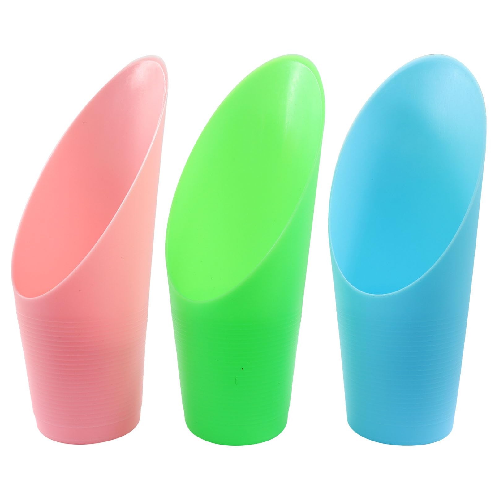 3 Pcs Bonsai Soil Scoops Plastic Garden Shovels Garden Tool, Colorful Mini Po…