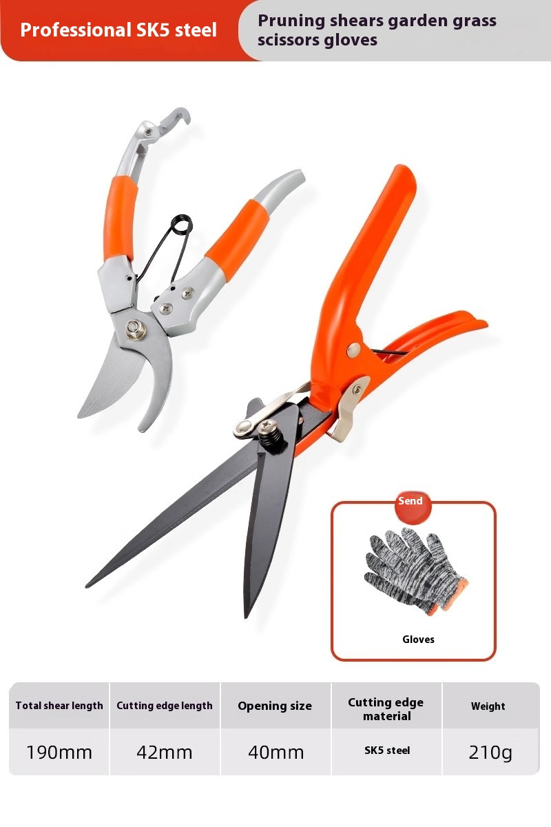 Hardware Tool Box Gardening Tool Set for Pruning Tree Branches