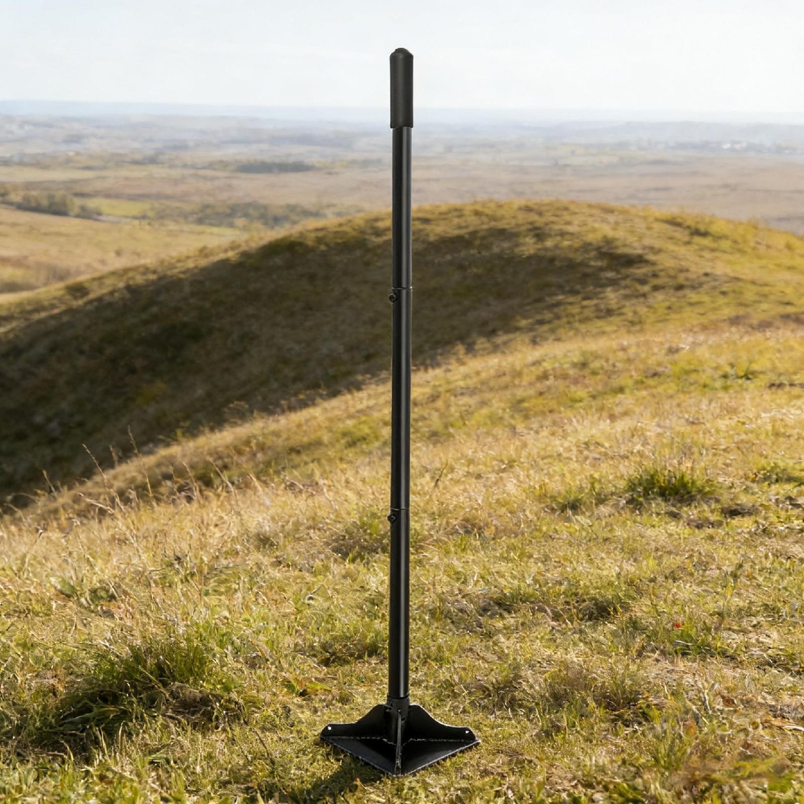 Ground Tamper Tool for Compacting Soil Versatile Heavy Duty Handheld Ergonomic