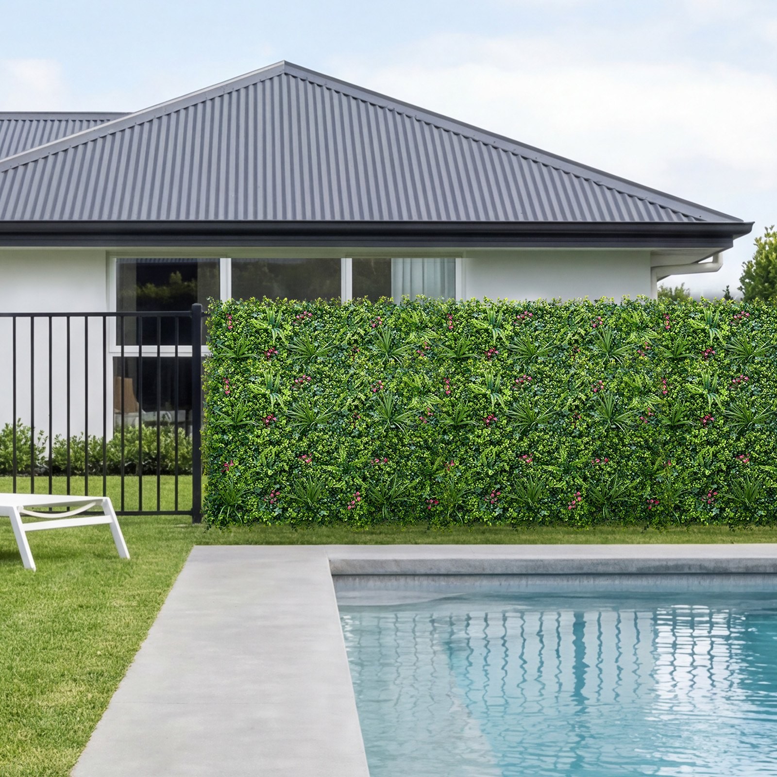 Artificial Plant Wall, 12PCS 20 x 20 in Artificial Boxwood Panels, Greenery Back