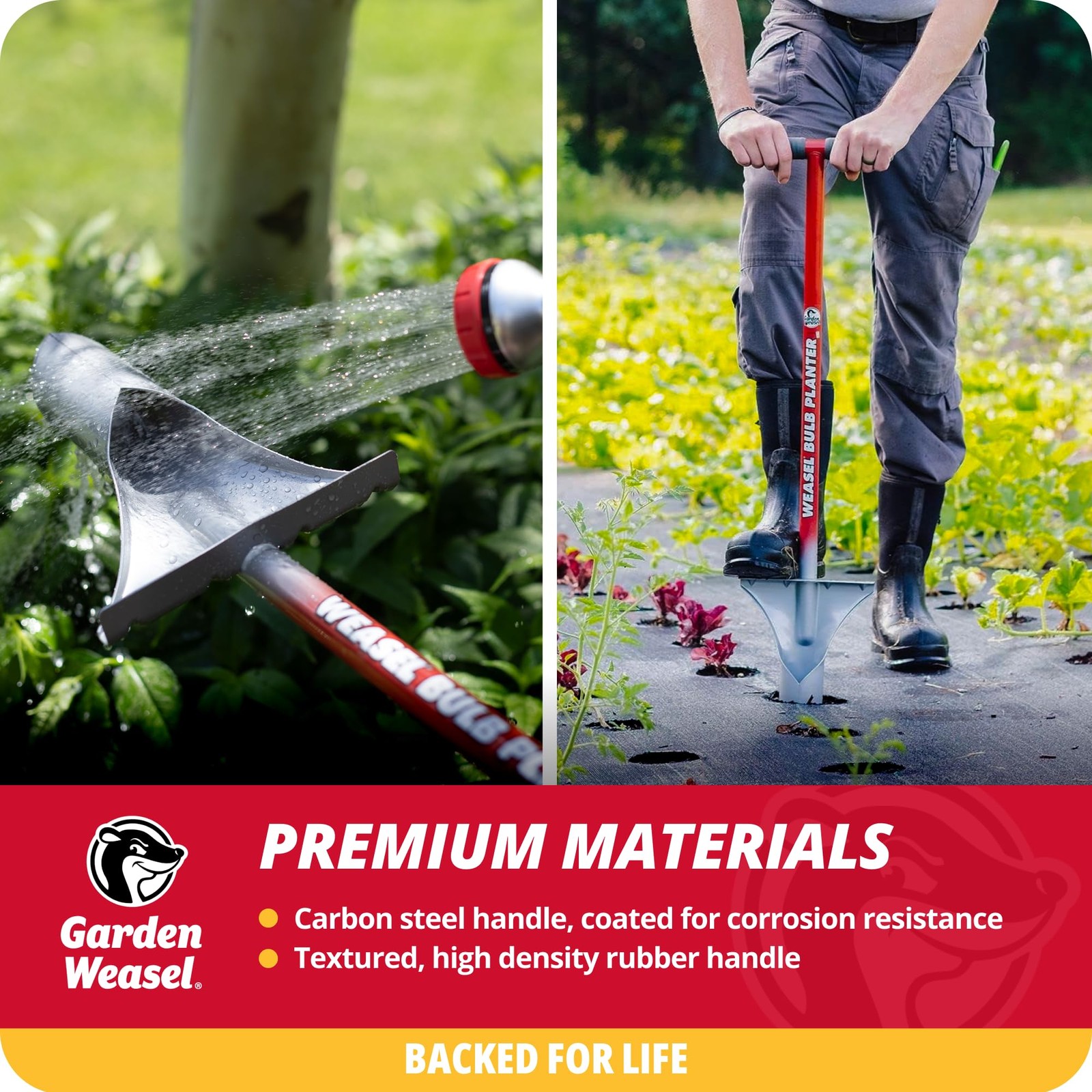 Bulb Planter Long Handle | Annuals, Ground Cover, Vegetables, Spring and Fal…