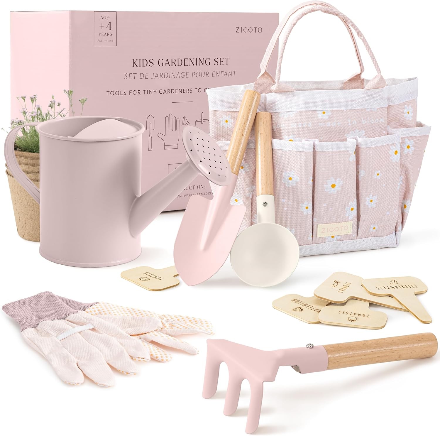 The Ultimate Kids Gardening Set – The Perfect Toddler Gardening Set with Durable