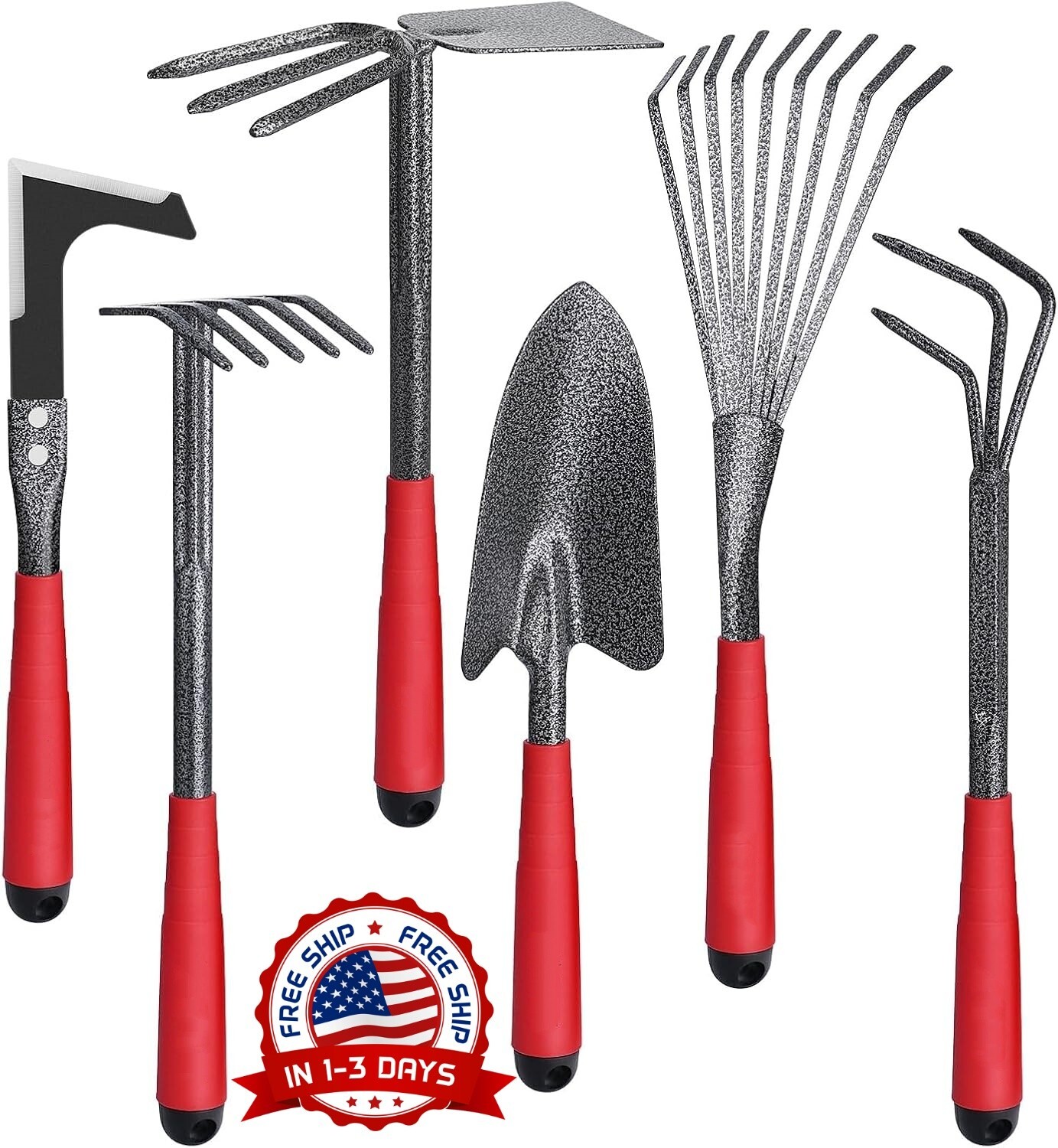 Juego De Herramientas De Jardinería Mujeres Kit Jardinería 6 Pcs Jardinería NEW