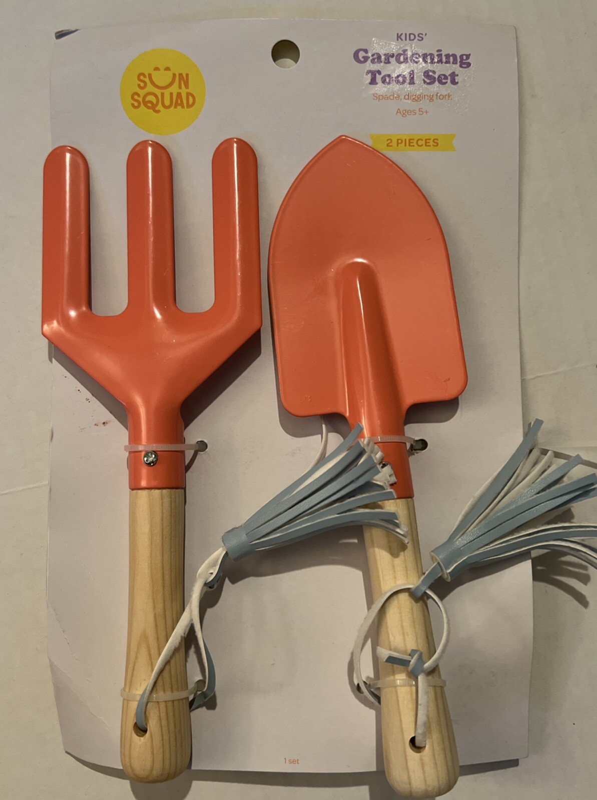 Sun Squad Kids’ Gardening Tool Set | Fork & Spade | Outdoor Play