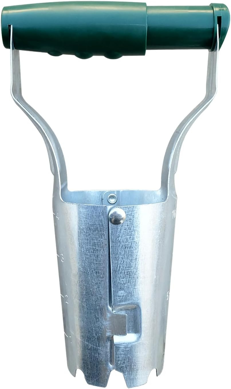 Bulb Planter Tool,Garden Bulb Planter,4 Inches Depth Mark,Bulb Transplanter Tool