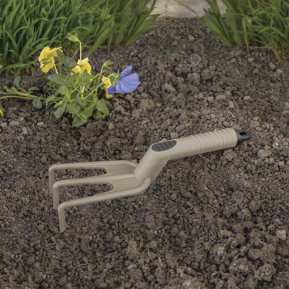 12″ Durable Composite Resin Hand Cultivator Garden Planting Tool Plant Flower ..