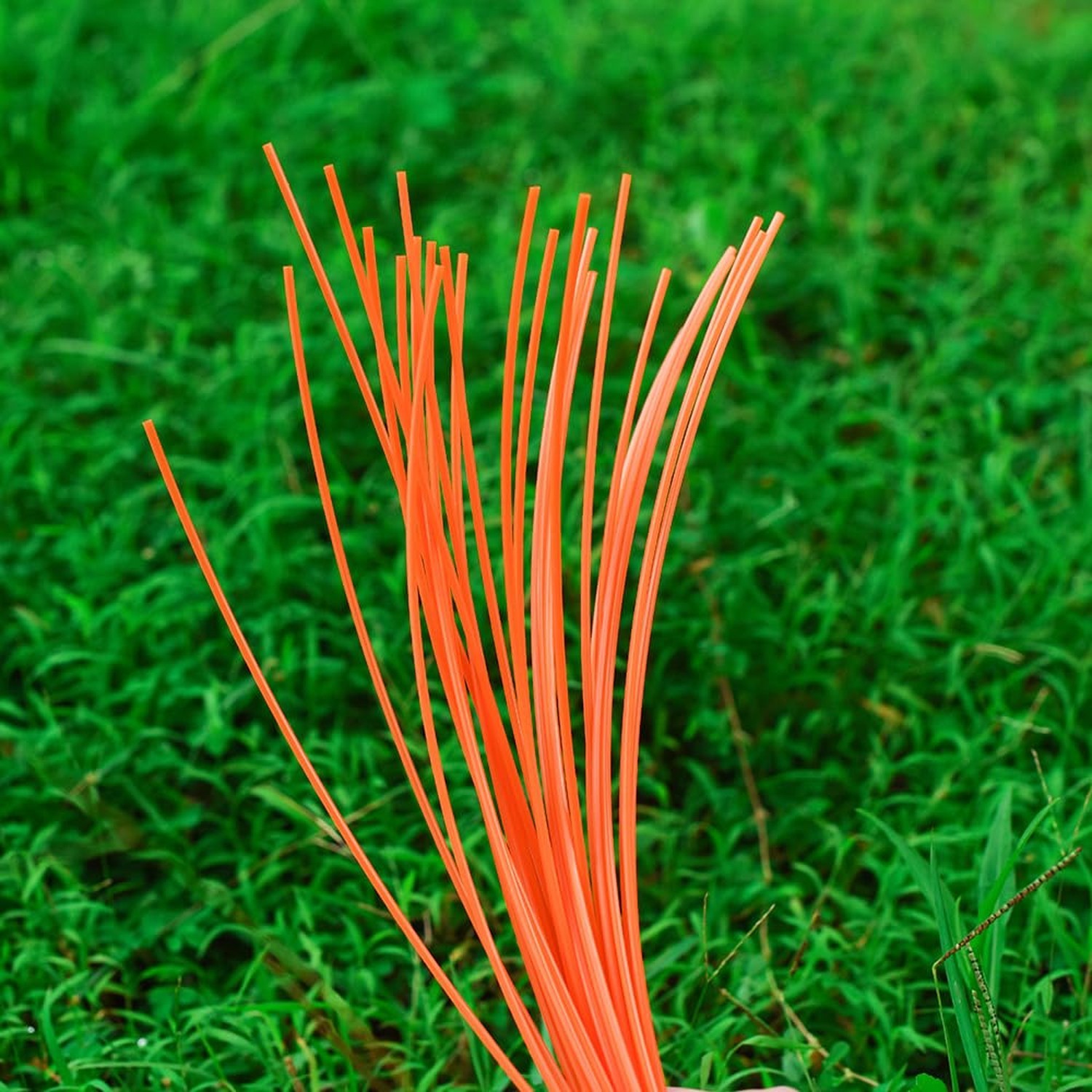 150 Pieces Precut Round .095 Inches by 12 Inches Length Grass Trimmer Line