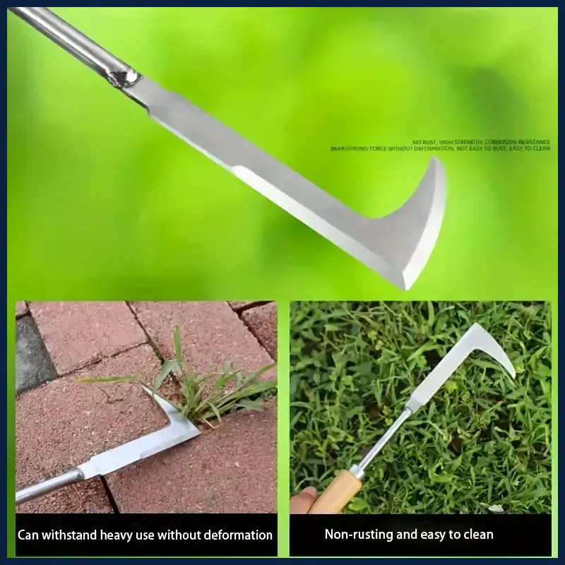 Heavy-Duty Carbon Steel Hand Shovel With Ergonomic Grip – Manual Weeding Tool