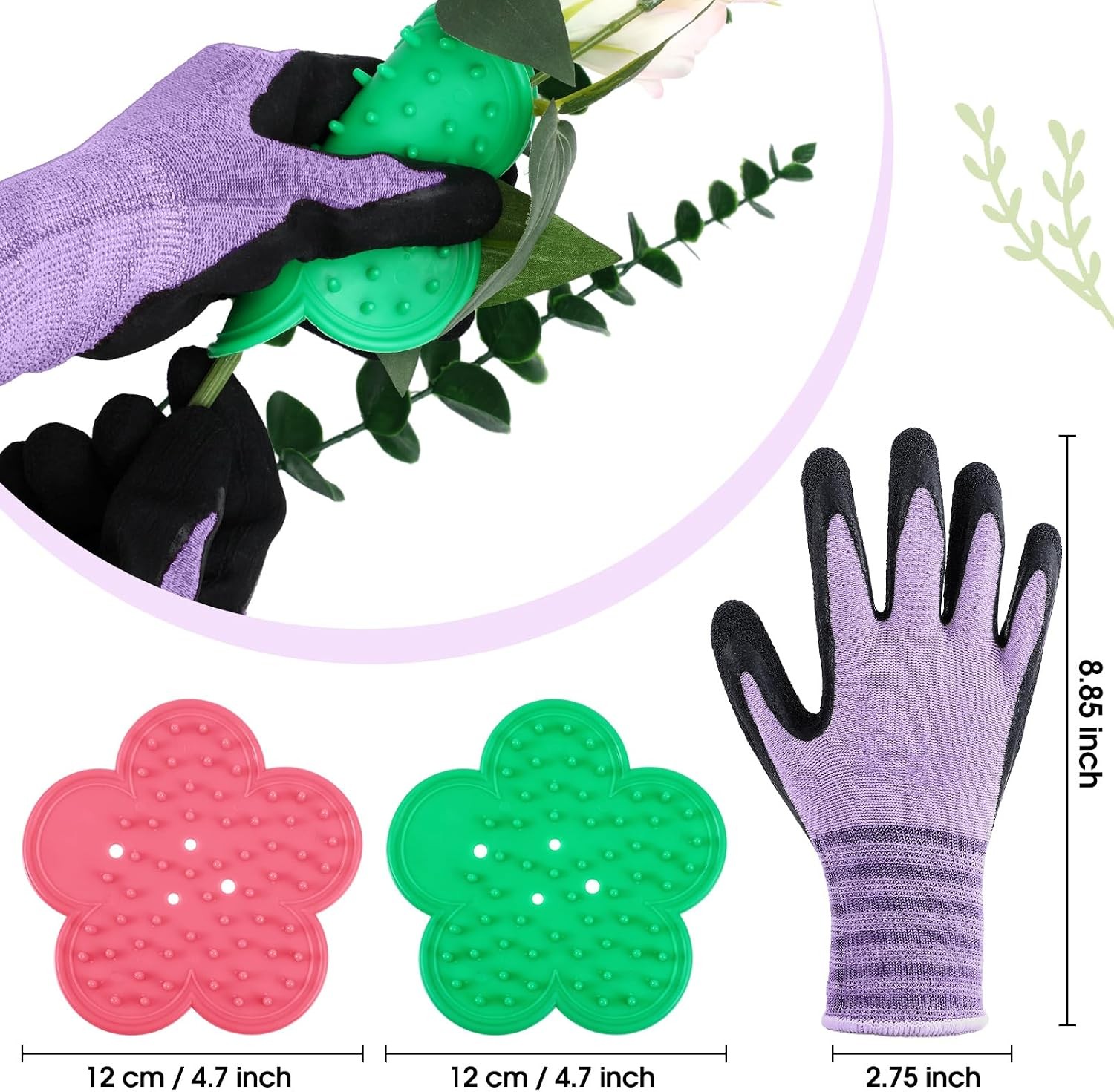 Gardening Gift Set for Women Mothers Day Floral Arrangement Kit with Pruning