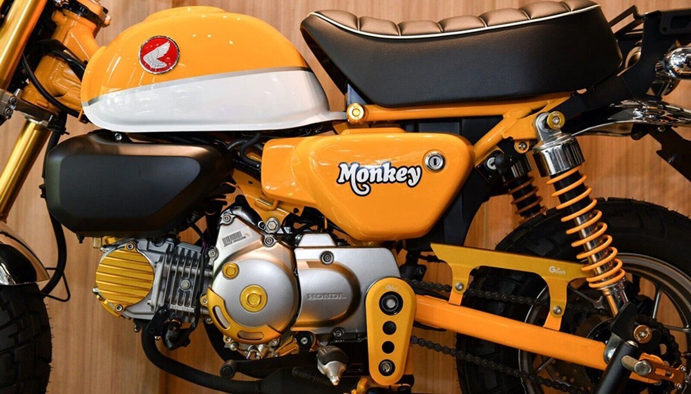 LOGO STICKER TRIM PANEL FRAME DECAL FAIRING FOR HONDA MONKEY 125 2018-2023