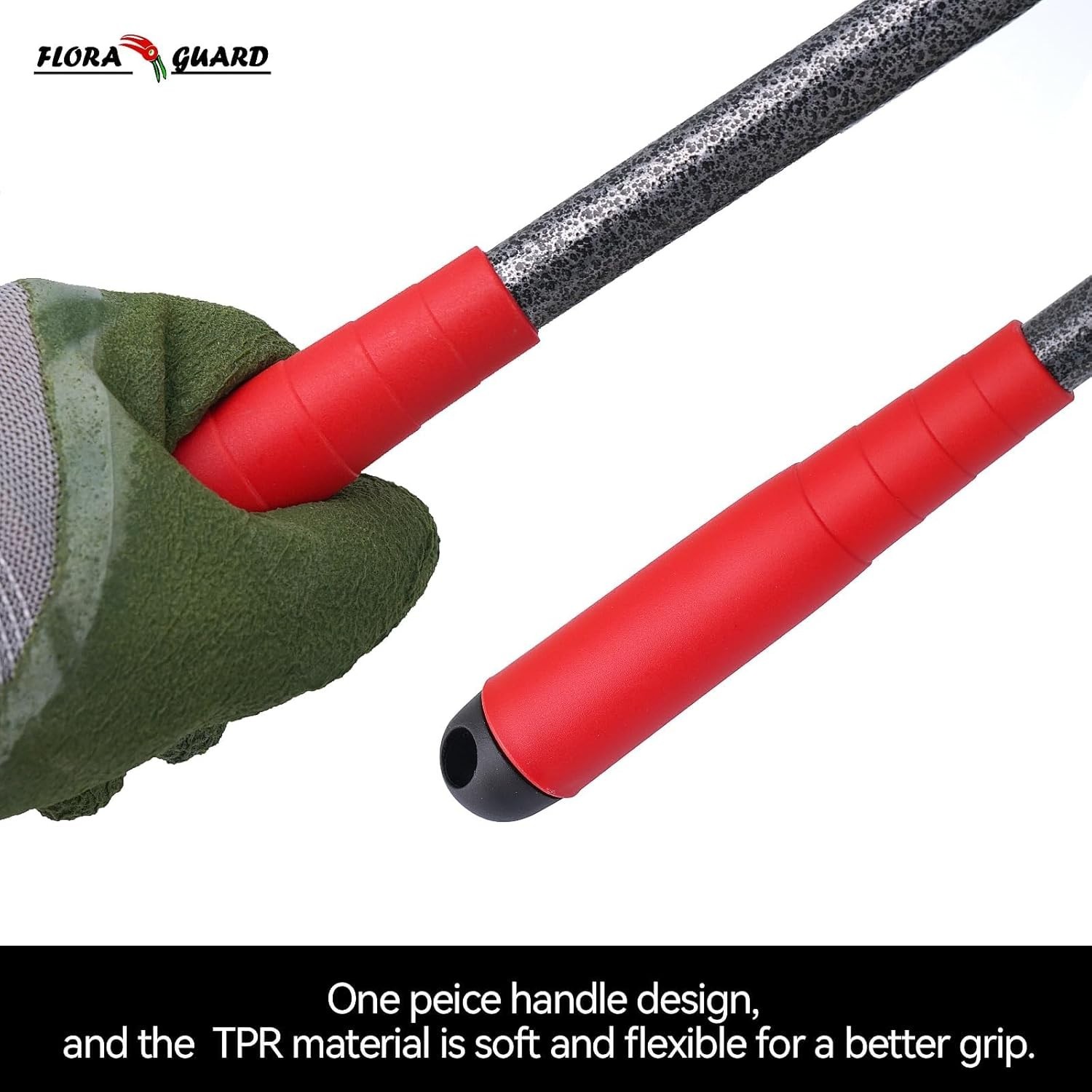 6-Piece Garden Tool Set, Heavy Duty Gardening Hand Tools,Includes Trowel, Rak…
