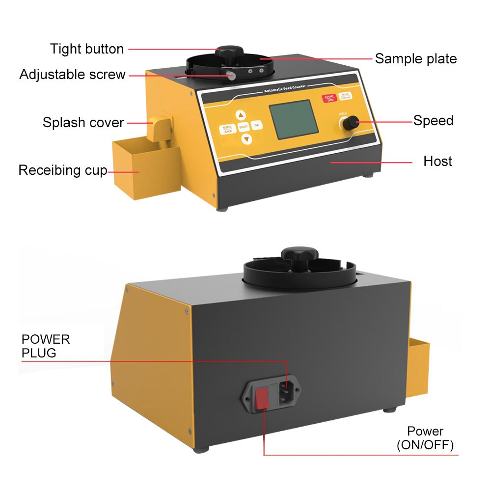 Automatic Counting Machine Digital Seed Counter for Grain Corn Crop Rice Soybea