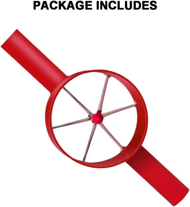 Bamboo Splitter 6 Cut, Steel Bamboo Splitting Tool Suitable for Bamboo Diameter