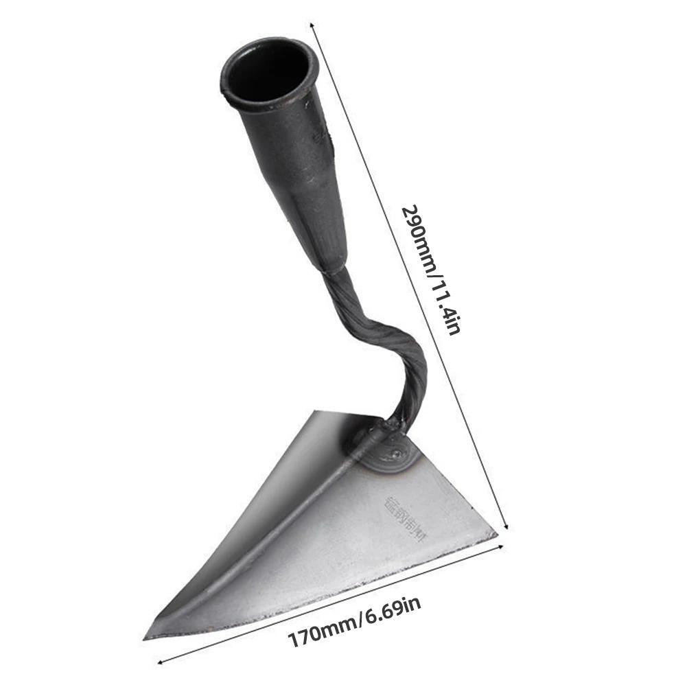 Small Tip Triangle Hoe Manual Soil Loosening Tool for Farming & Gardening