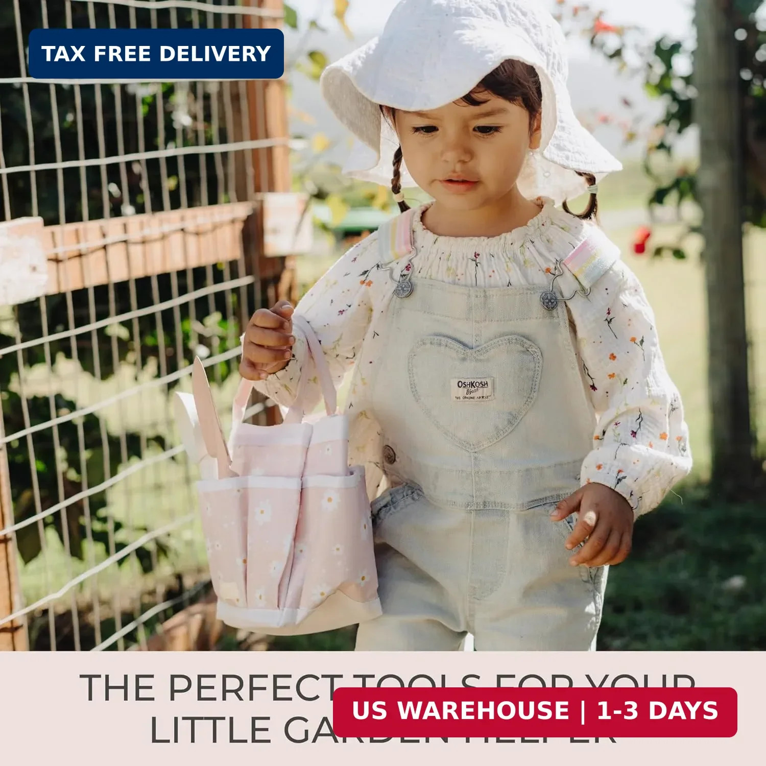 The Ultimate Kids Gardening Set – The Perfect Toddler Gardening Set with Durable