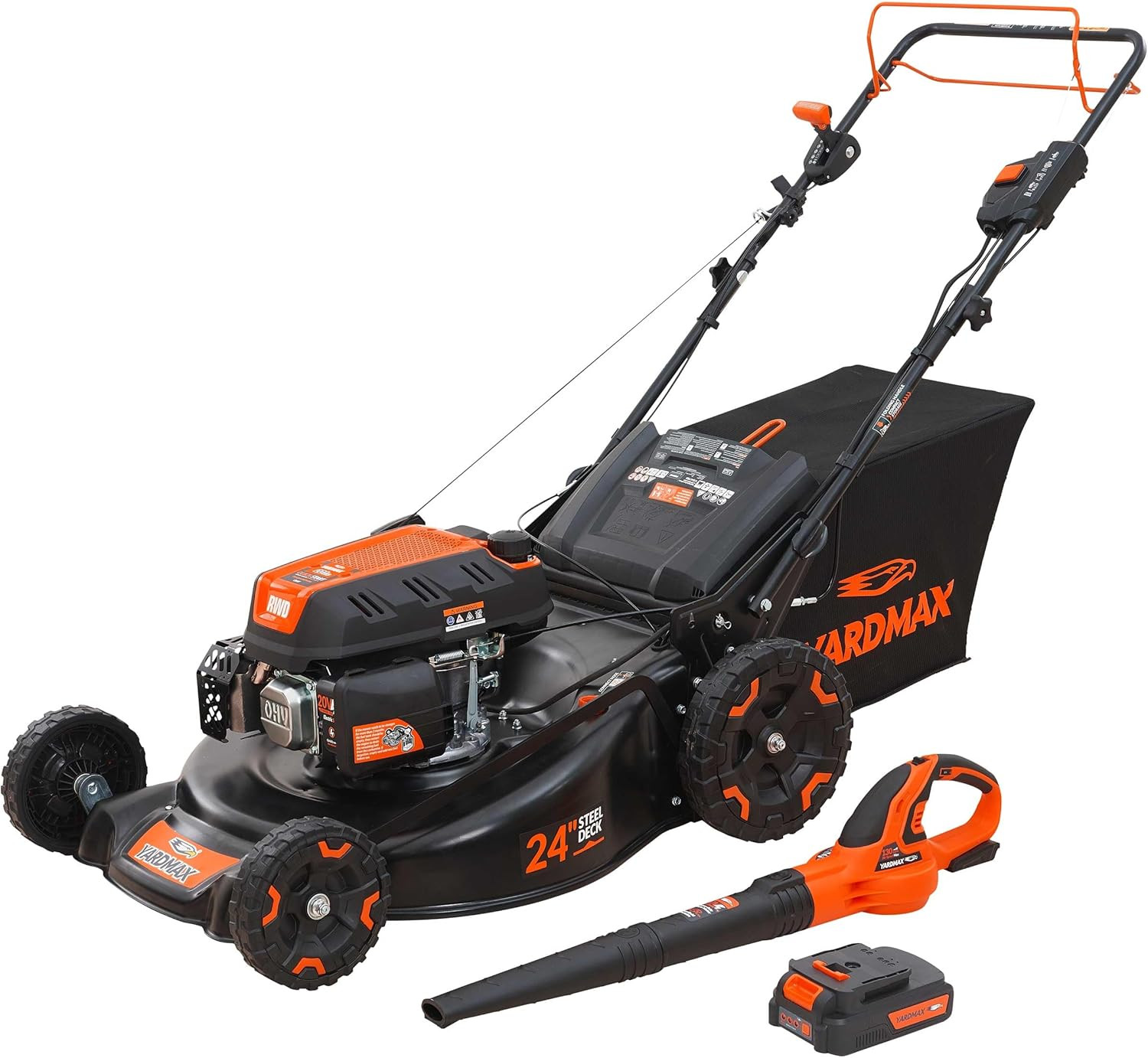 24 In. 201Cc Electric Start Select PACE 6 Speed CVT High Wheel RWD 3-In-1 Gas Wa