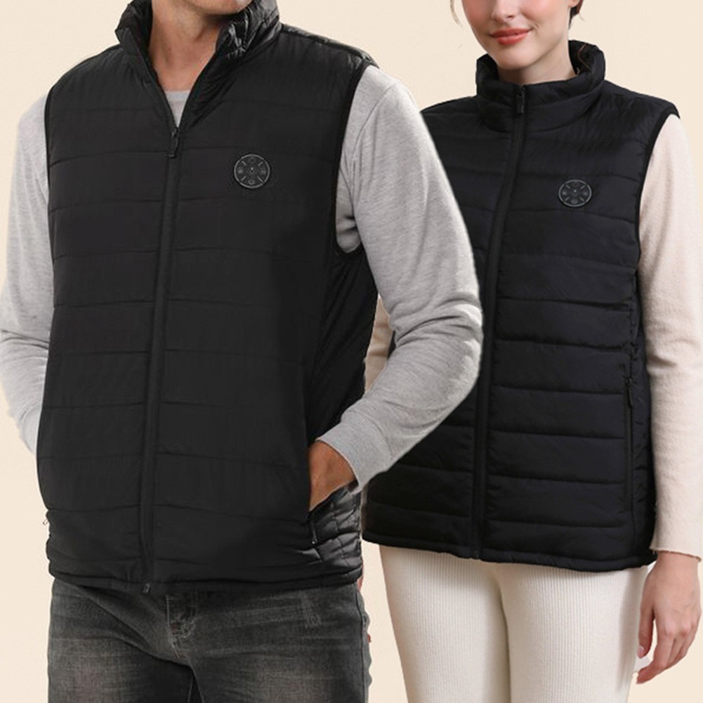 Heated Vest for Men Women Lightweight with Nine Carbon Fiber Heat Pads